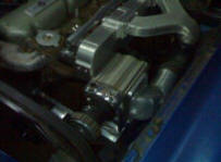HP Supercharger Kit on MG C GT Manifold & Intake Image copyright (c) 2011.