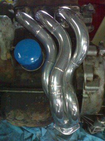 HP Hi-Flow Headers for Supercharged & Race Suzuki Mighty Boy engines Image copyright (c) 2011.